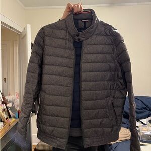Men's Tommy Hilfiger Gray Puffer Jacket